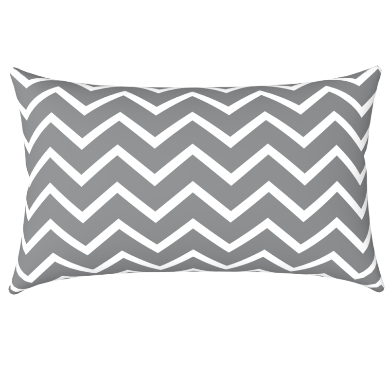 Φωτογραφία από  WATERPROOF CUSHION CHEVRON GREY 30X50