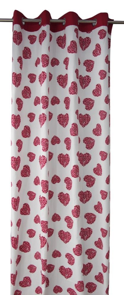 Φωτογραφία από CHILDREN CURTAIN MULTIHEARTS 150X280 WITH EYELETS