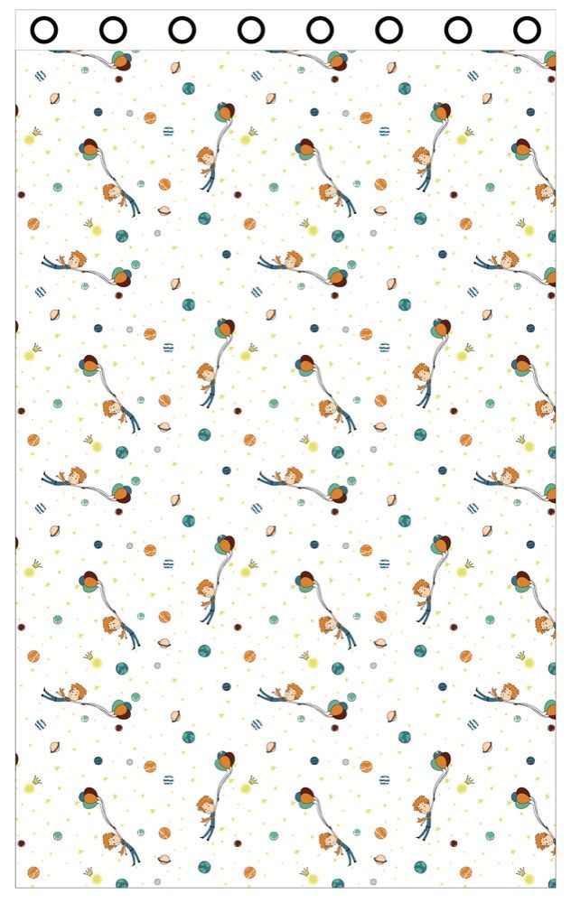 Φωτογραφία από CHILDREN CURTAIN LITLE PRINCE 150X280 WITH EYELETS
