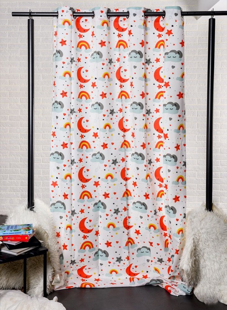 Φωτογραφία από KIDS CURTAIN GOOD NIGHT 140X260 WITH EYELETS