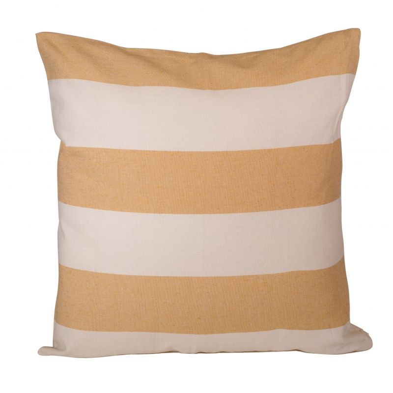 Φωτογραφία από CUSHION  45X45 WITH BEIGE STRIPES