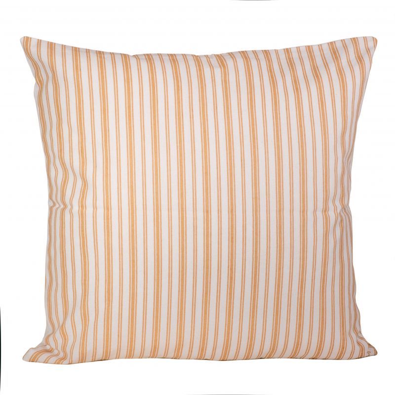 Φωτογραφία από CUSHION  45X45 BEIGE DOUBLE FACE STRIPES