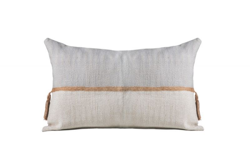 Φωτογραφία από COTTON CUSHION WITH STRIPE FROM JUTA 30Χ50