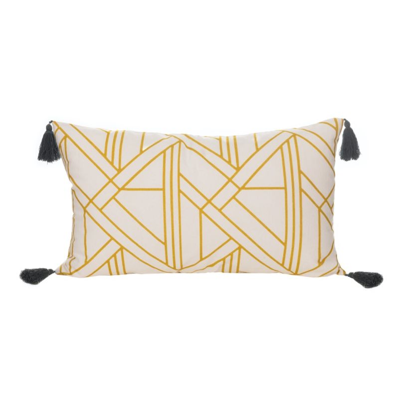Φωτογραφία από COTTON CUSHION FRINGE 30Χ50