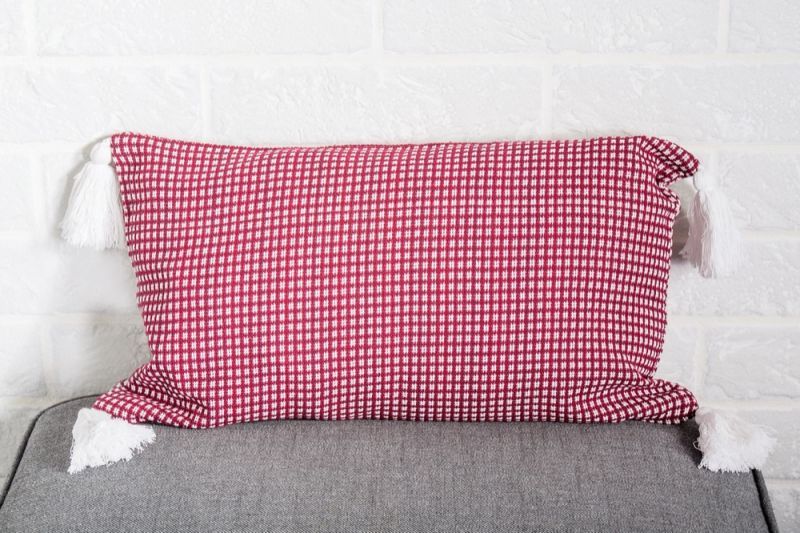 Φωτογραφία από COTTON CUSHION MARRON 30X50