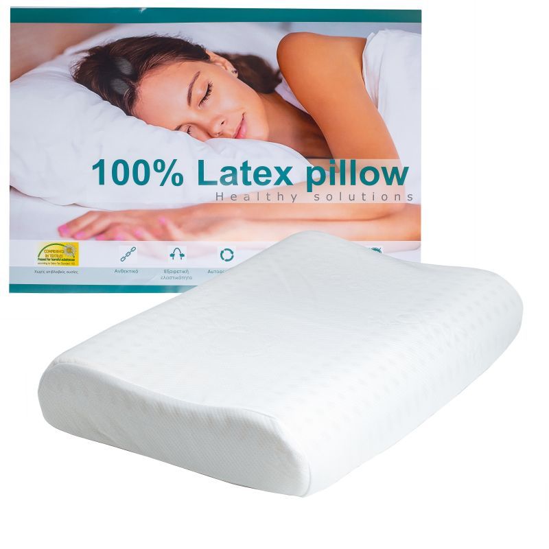 Φωτογραφία από ANATOMICAL LATEX PILLOW 65Χ38Χ12/11