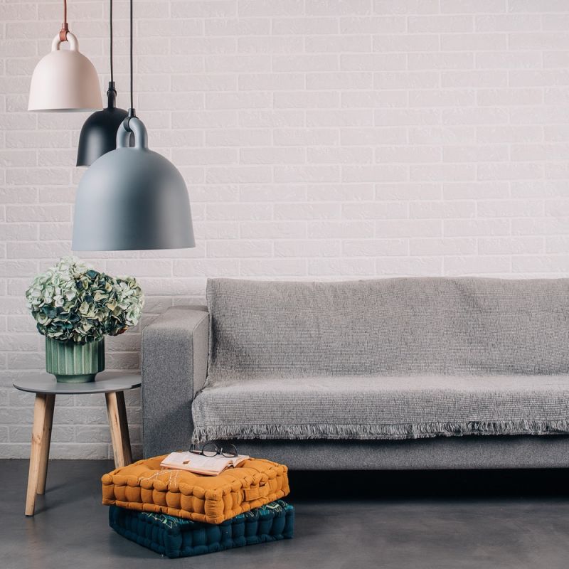 Φωτογραφία από THROW AZORA LIGHT GREY
