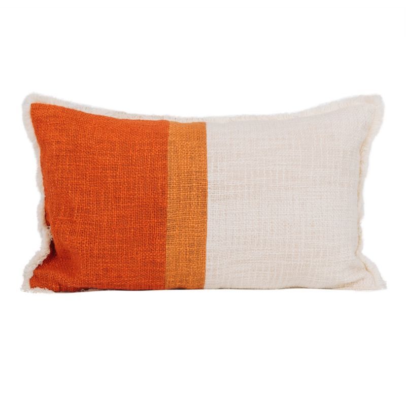 Φωτογραφία από COTTON CUSHION STRIPE PATCH 30Χ50 